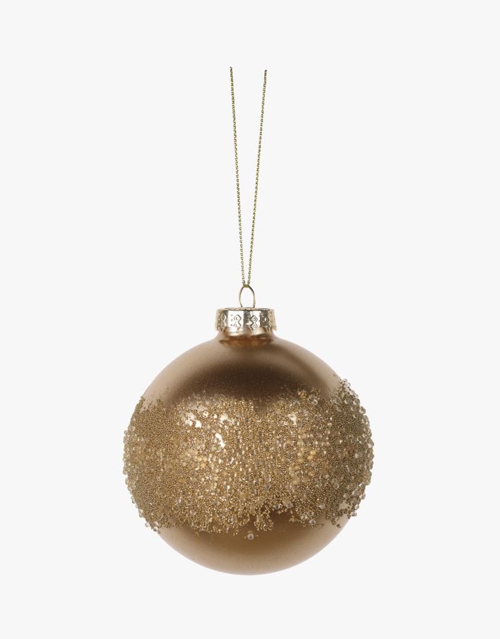 Dazzle julgranskula guld - ø 8 cm guld - 1