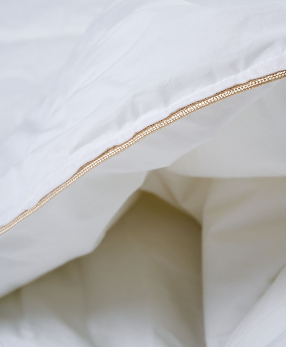 Medelvarmt fibertäcke vit - 150x210 cm vit - 1