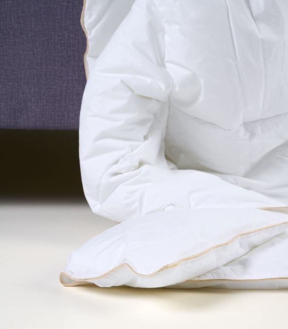 Medelvarmt fibertäcke vit - 2