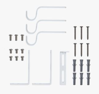 Hemtex | Sipan Väggfäste Vit - 16/19mm