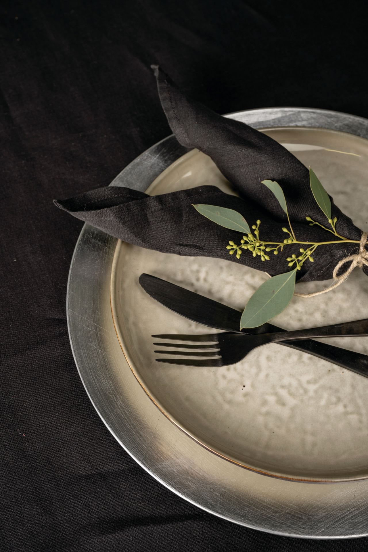 Undertallrik silver - 2