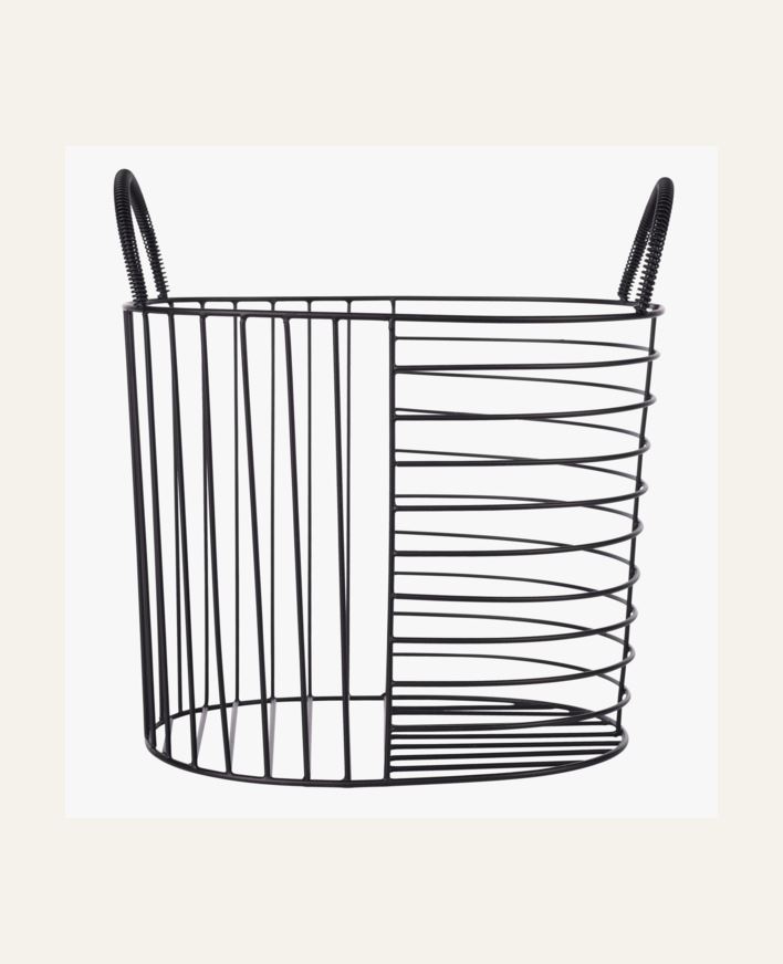 Korg svart - 32x25x37 cm svart - 1