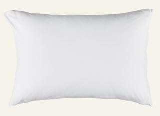 Jersey kuddskydd vit