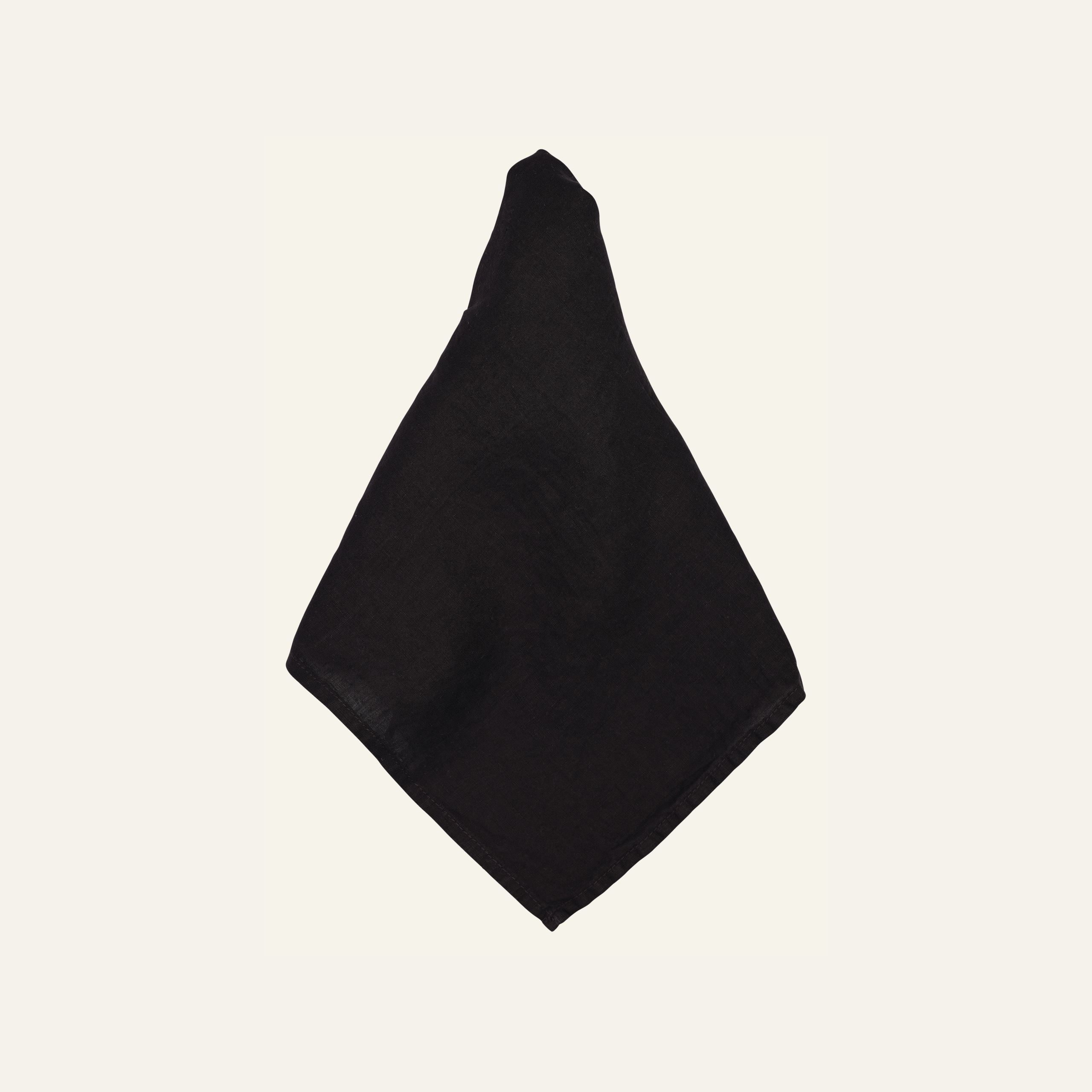 Linneservett svart - 2