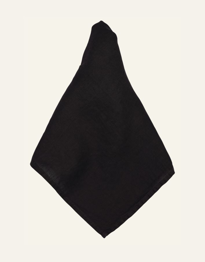 Linneservett svart - 2