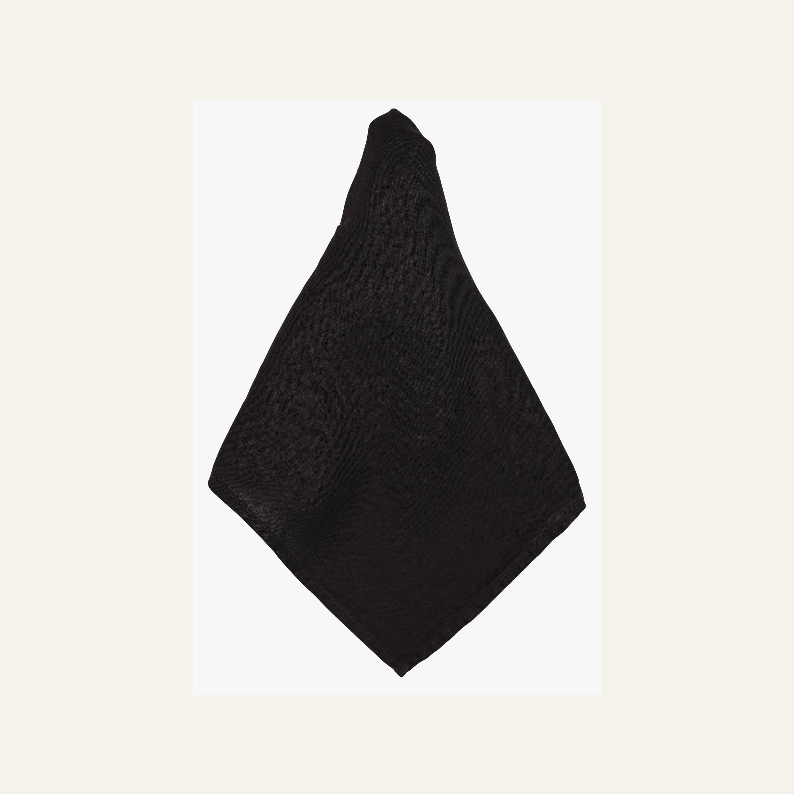 Linneservett svart - 2