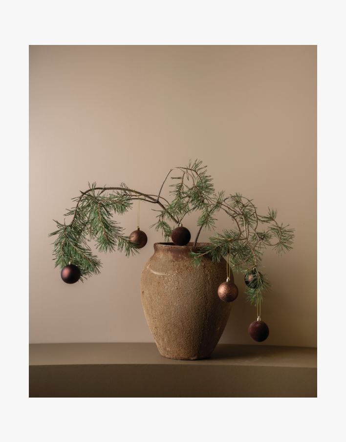 Julgranskulor brun - ø6 cm brun - 1