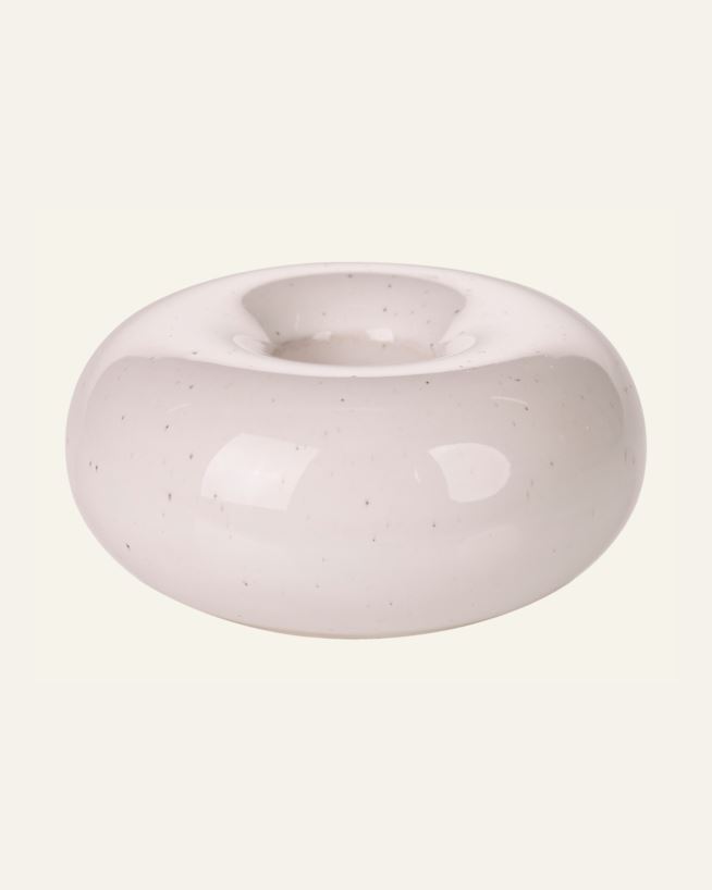 Ljusstake vit - 7,7x7,7x3,3 cm vit - 1