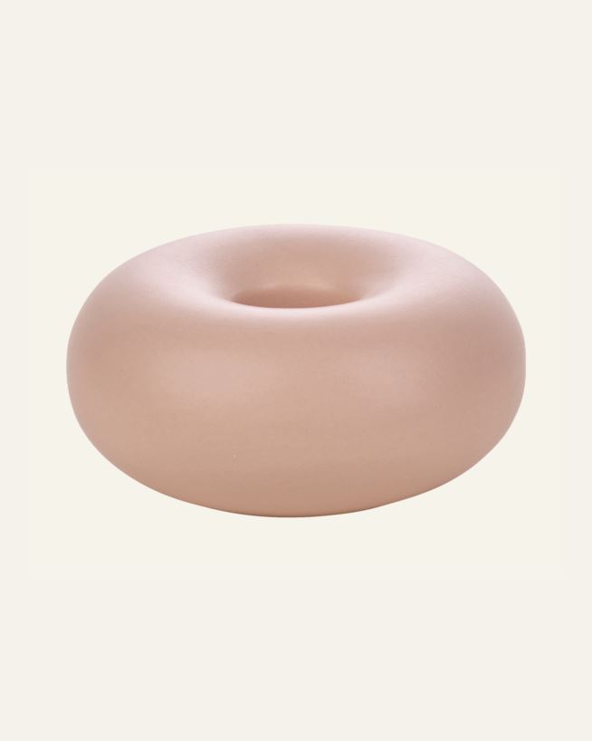 Ljusstake rosa - 7,7x7,7x3,3 cm rosa - 1