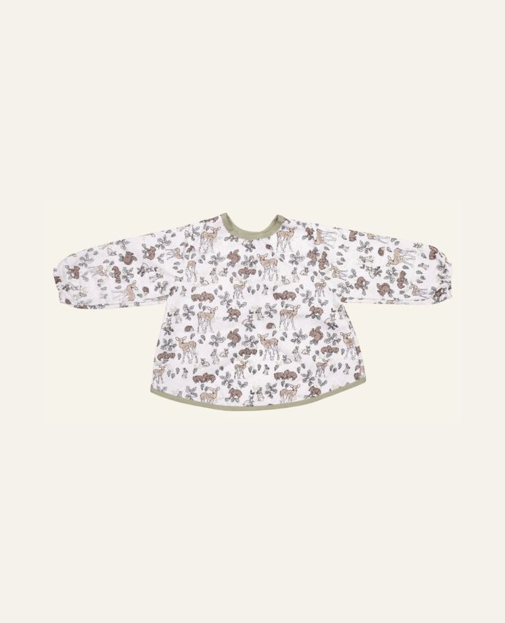 Haklapp med ärm vit - 1-2 år vit - 1