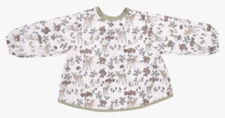 Little Roomies | Wooden Animals Haklapp Med Ärm Vit - 1-2 År
