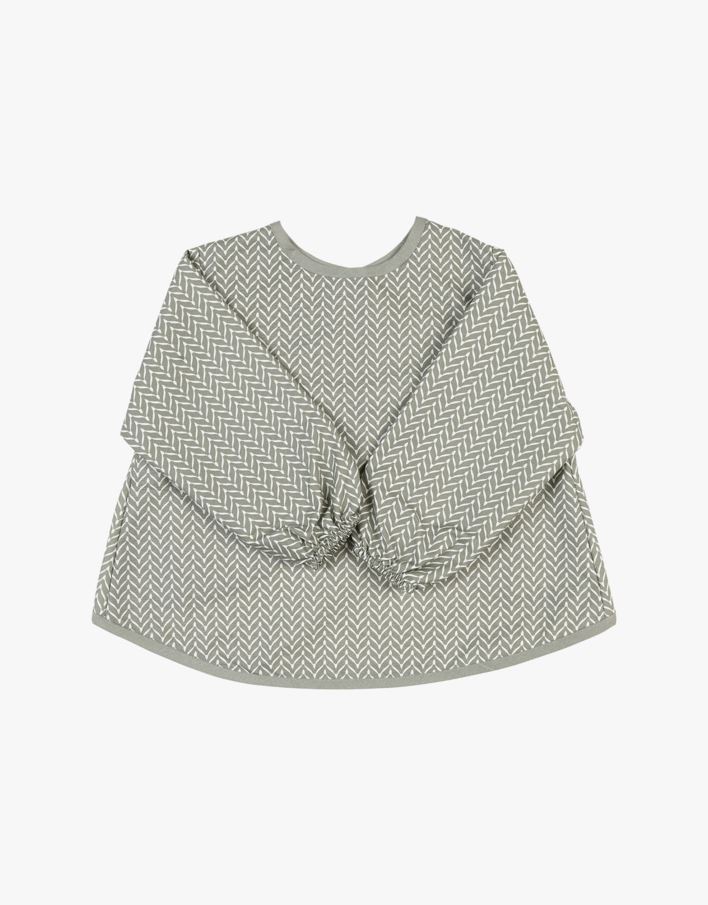 Haklapp med ärm grön - 1-2 år grön - 1