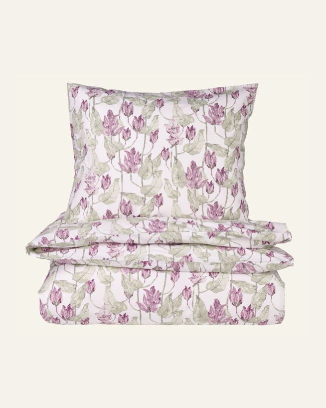 Påslakanset i percale multi - 150x210 cm multi - 1