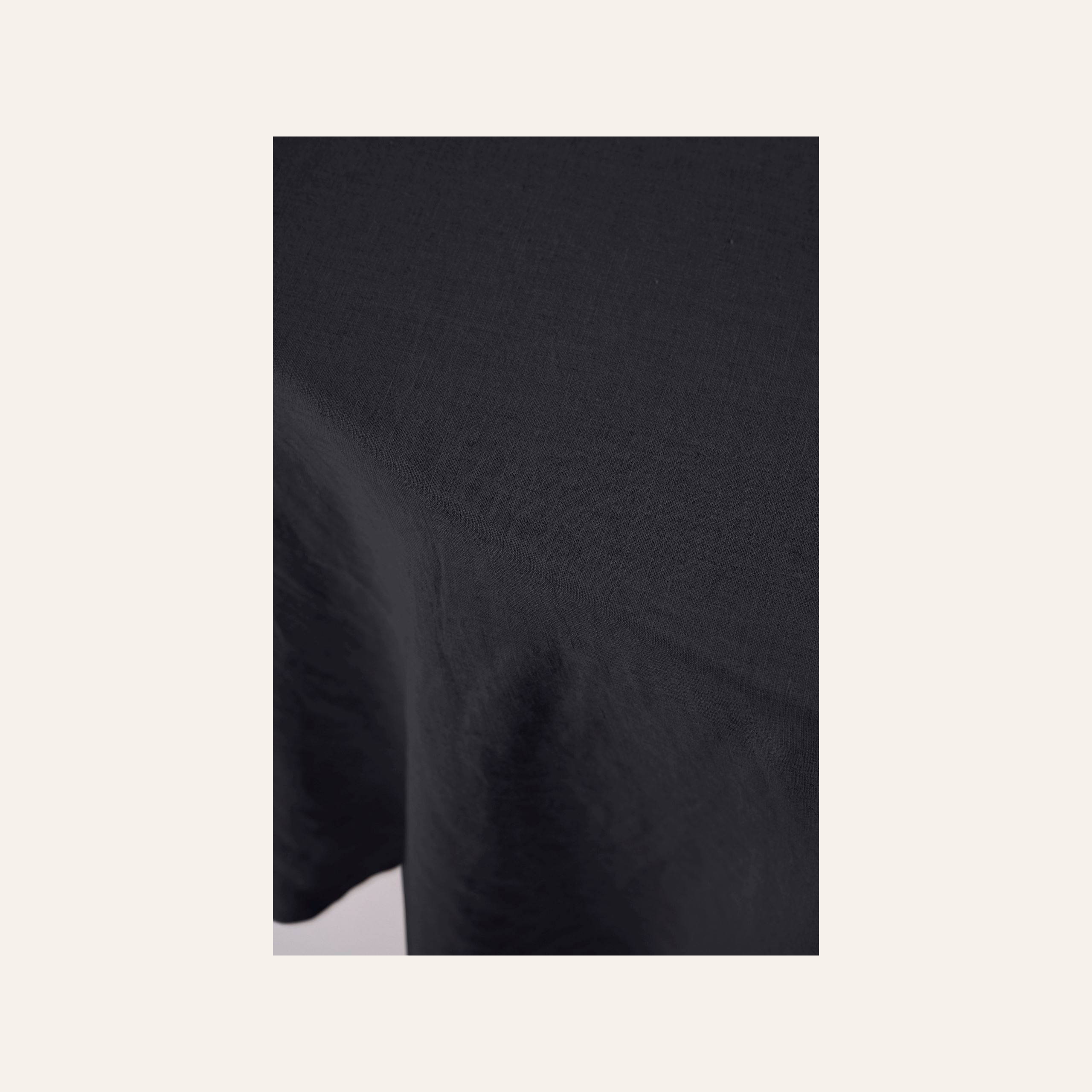 Linneduk svart - 7