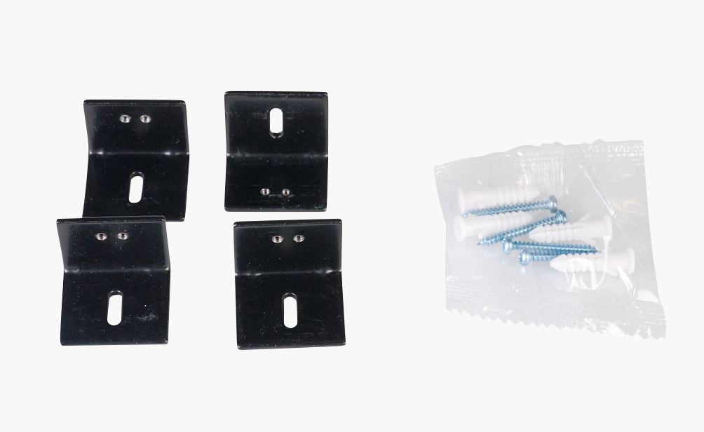 Fäste utvändig karm svart - 000 svart - 1