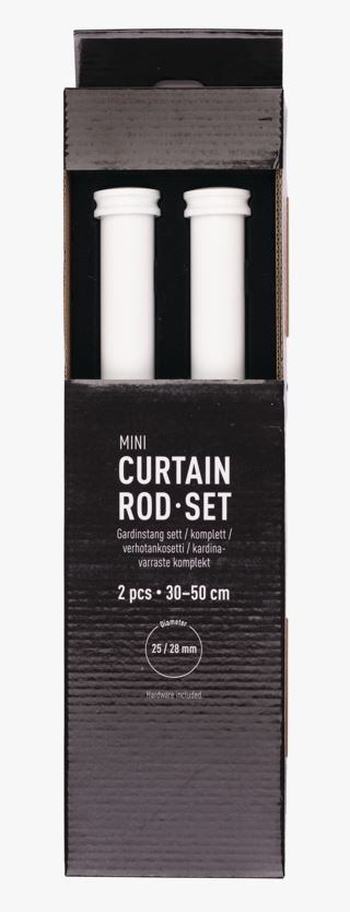 hemtex Mini gardinstång 2-pack vit