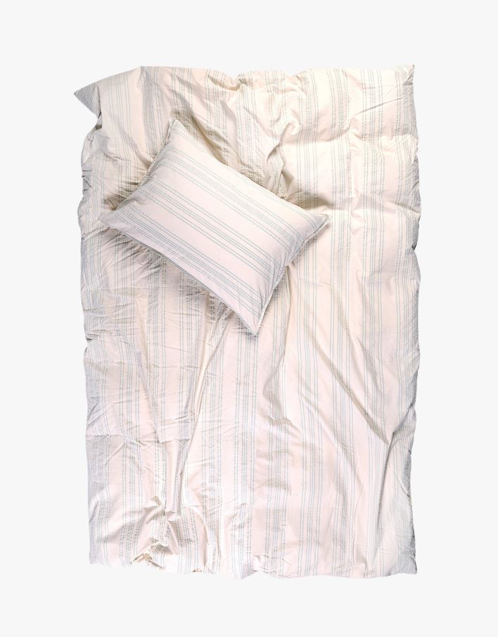 Påslakanset i bomull ljusgrön - 150x210 cm ljusgrön - 1