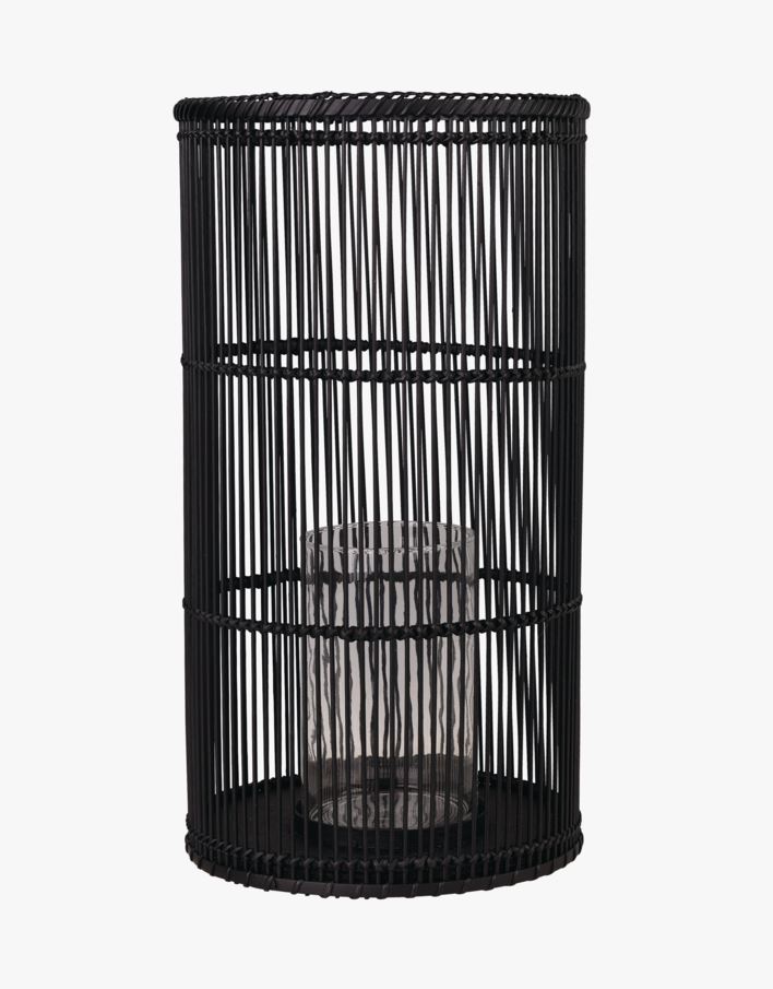 Lykta svart - 28x28x51 cm svart - 1