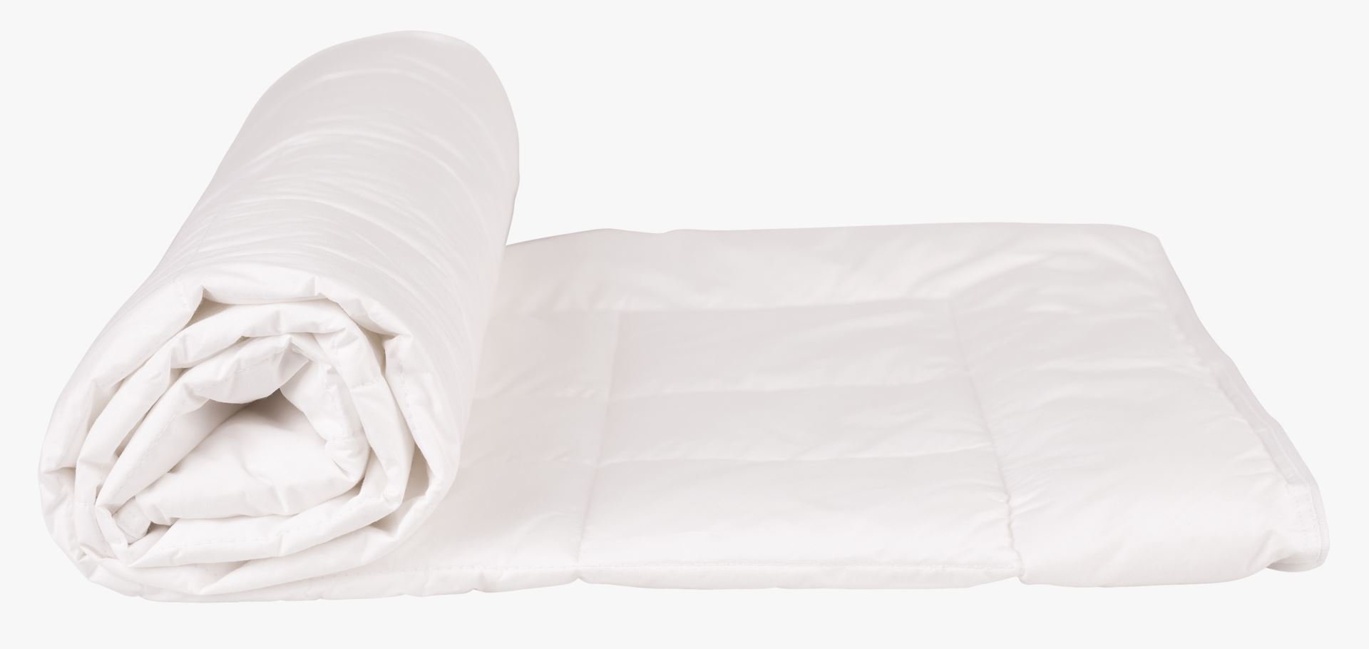 Medelvarmt fibertäcke barn vit - 100x130 cm vit - 1