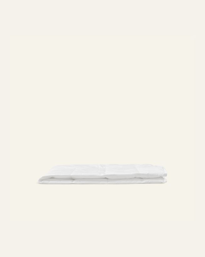 Medelvarmt fibertäcke barn vit - 100x130 cm vit - 1