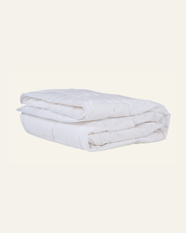 Medelvarmt fibertäcke barn vit - 100x130 cm vit - 1