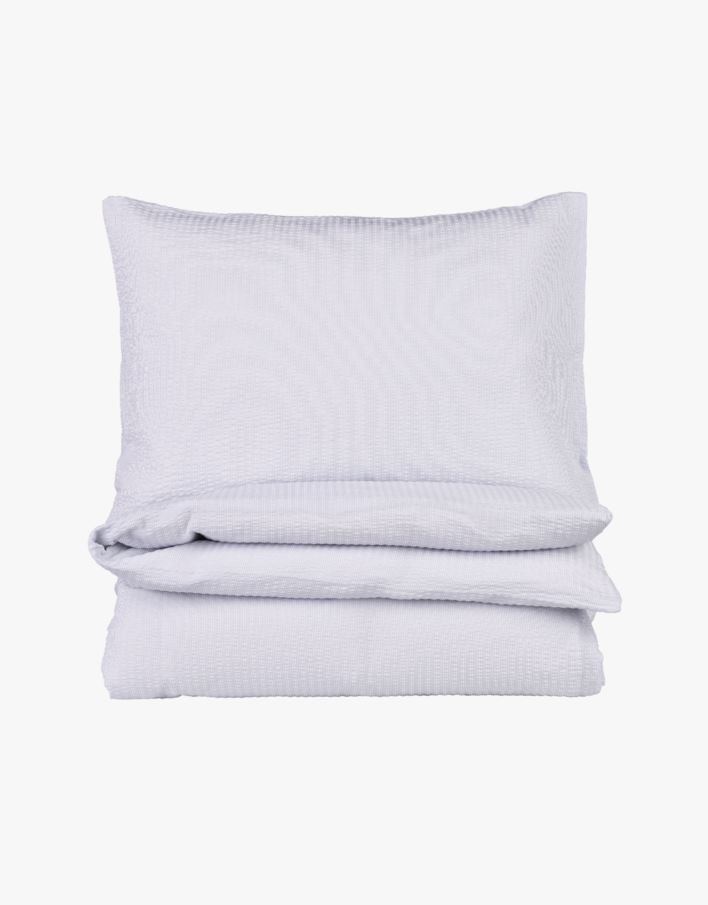 Påslakanset i bäckebölja blå - 150x210 cm blå - 1