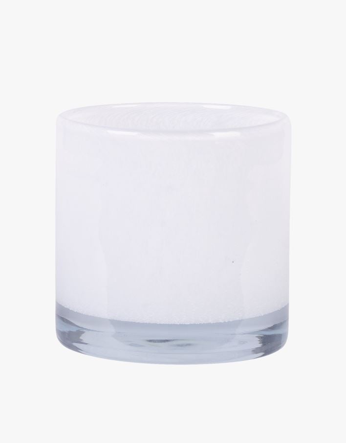 Värmeljushållare vit - 10x10x10 cm vit - 1