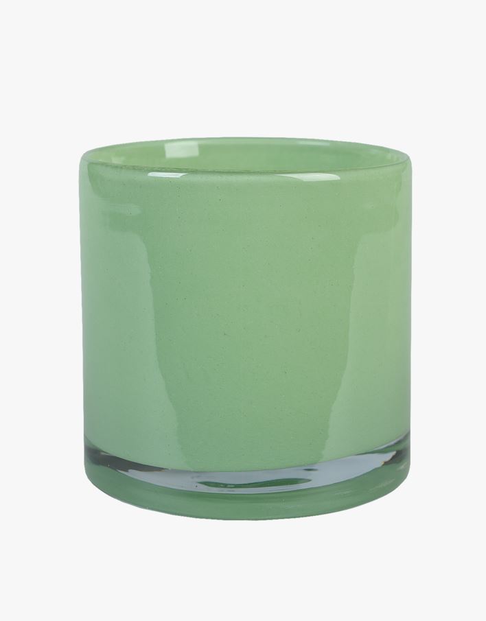 Värmeljushållare grön - 10x10x10 cm grön - 1