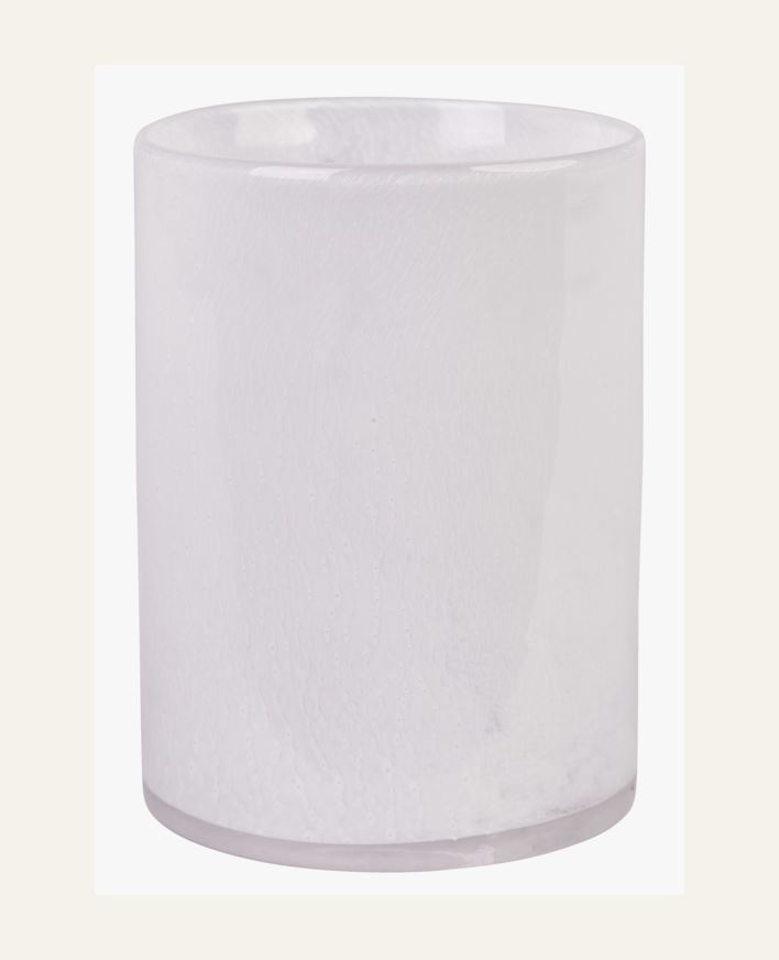 Värmeljushållare vit - 11x11x15 cm vit - 1
