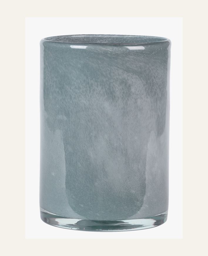 Värmeljushållare grå - 11x11x15 cm grå - 1