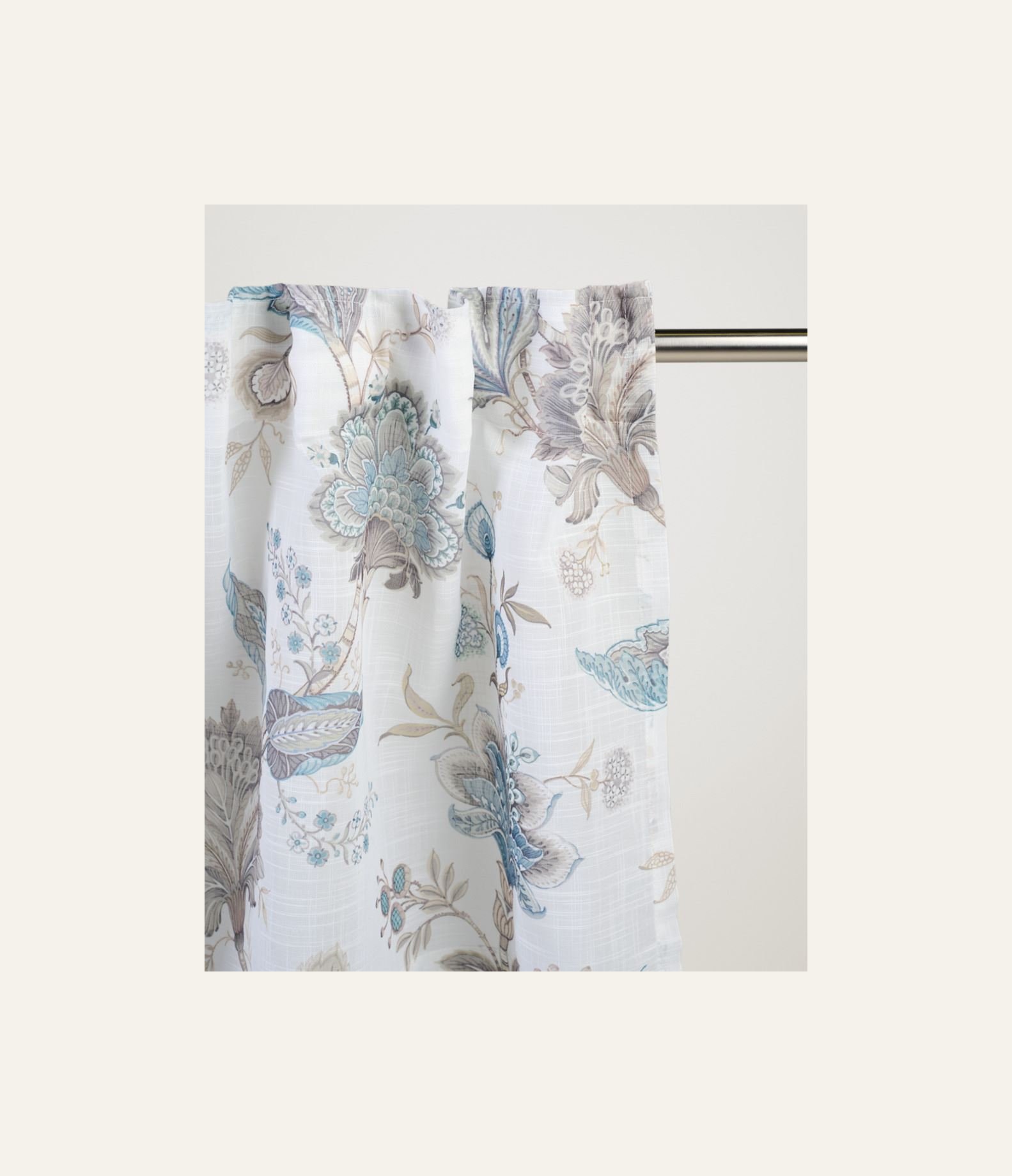 Gardinkappa multi/blå - 3