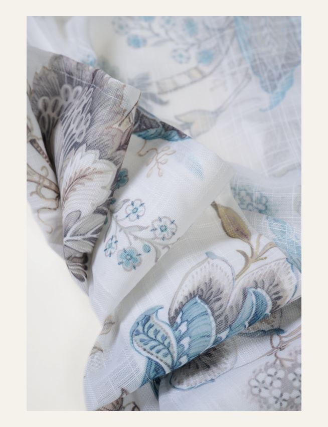 Gardinkappa multi/blå - 2