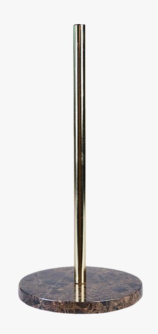 Local Chef | Marble Hushållspappershållare Brun - 15x15x32,5 Cm