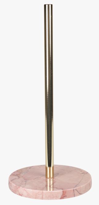 Local Chef | Marble Hushållspappershållare Rosa - 15x15x32,5 Cm