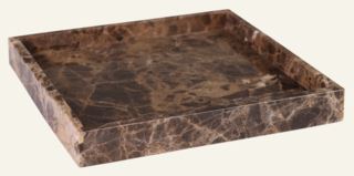 Marble square ljusfat brun