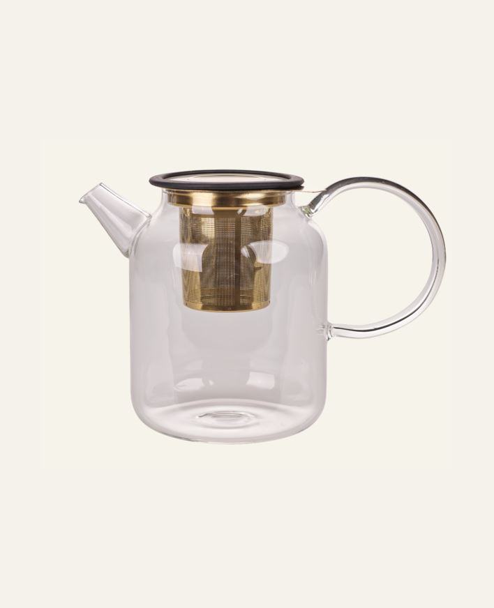 Tekanna guld - 22,5x12x15,5 cm 1000 ml guld - 1