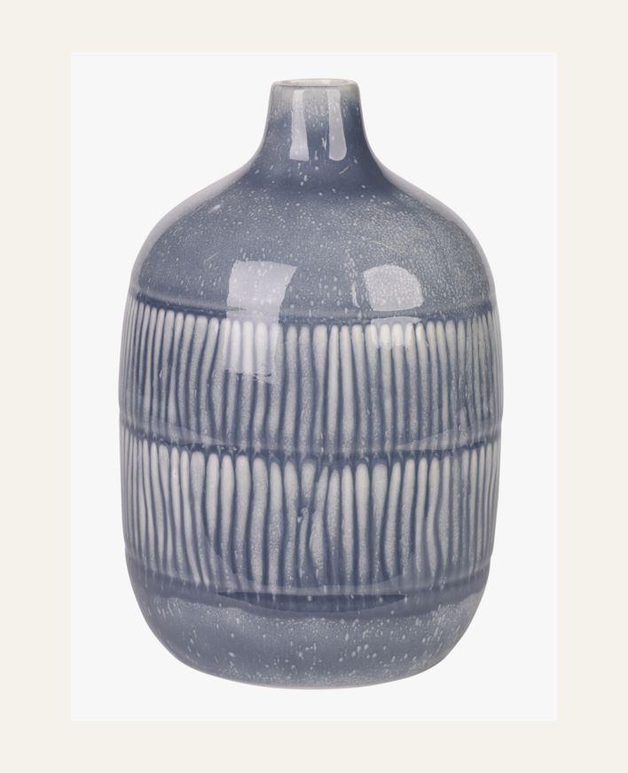 Vas ljusblå - 9,8x9,8x14,5 cm ljusblå - 1