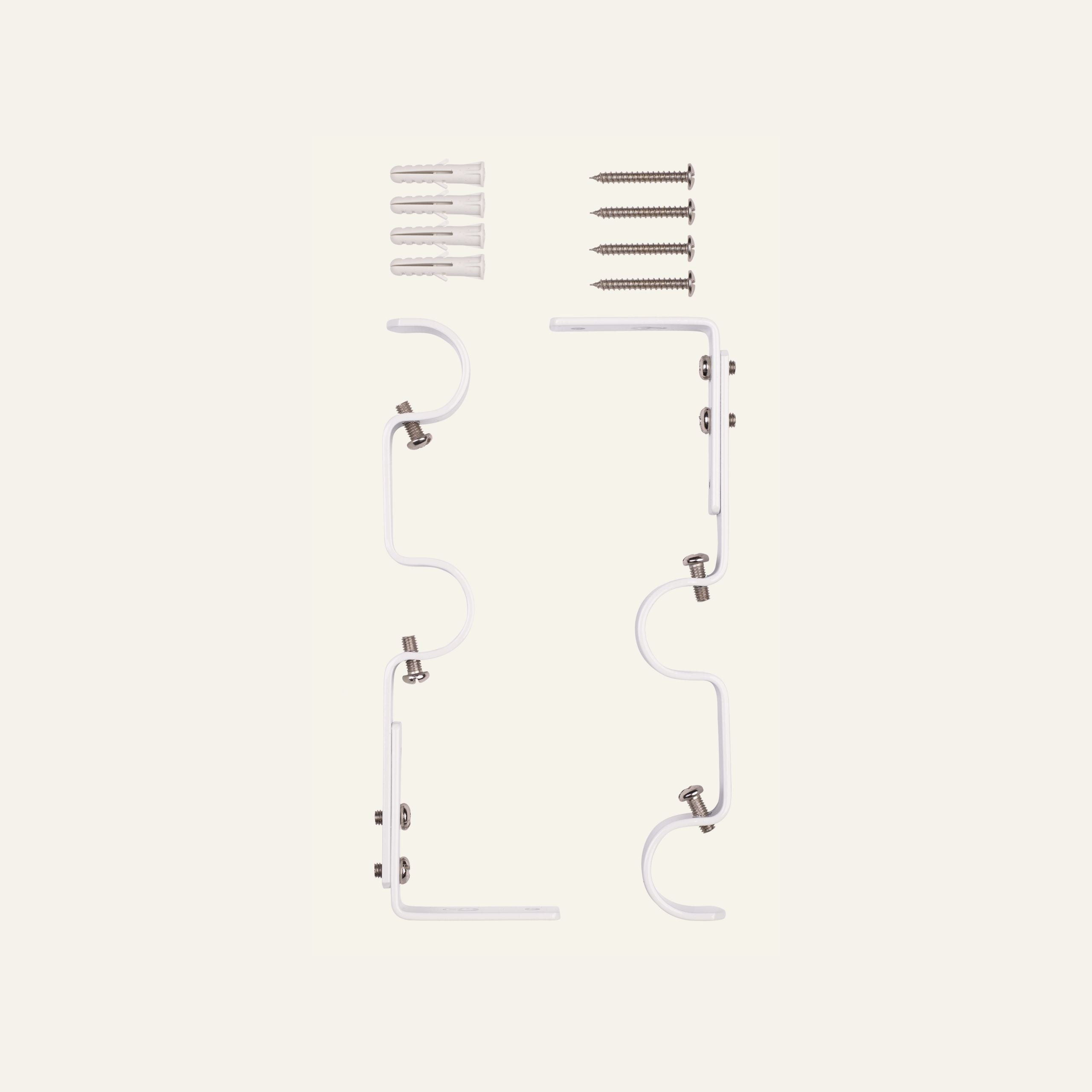 Väggfästen vit - 2