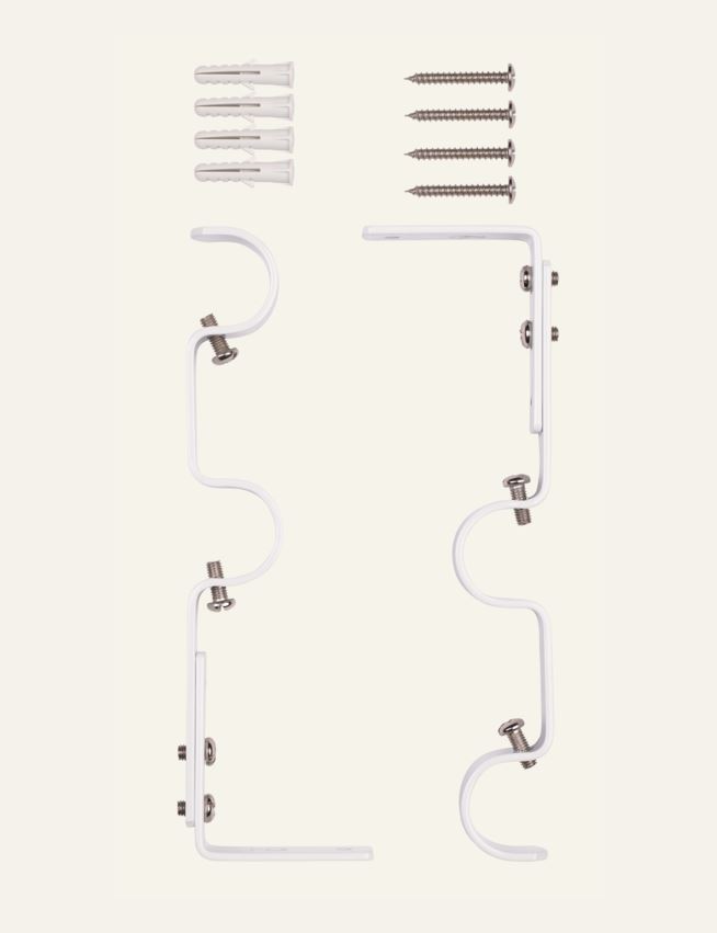 Väggfästen vit - 2