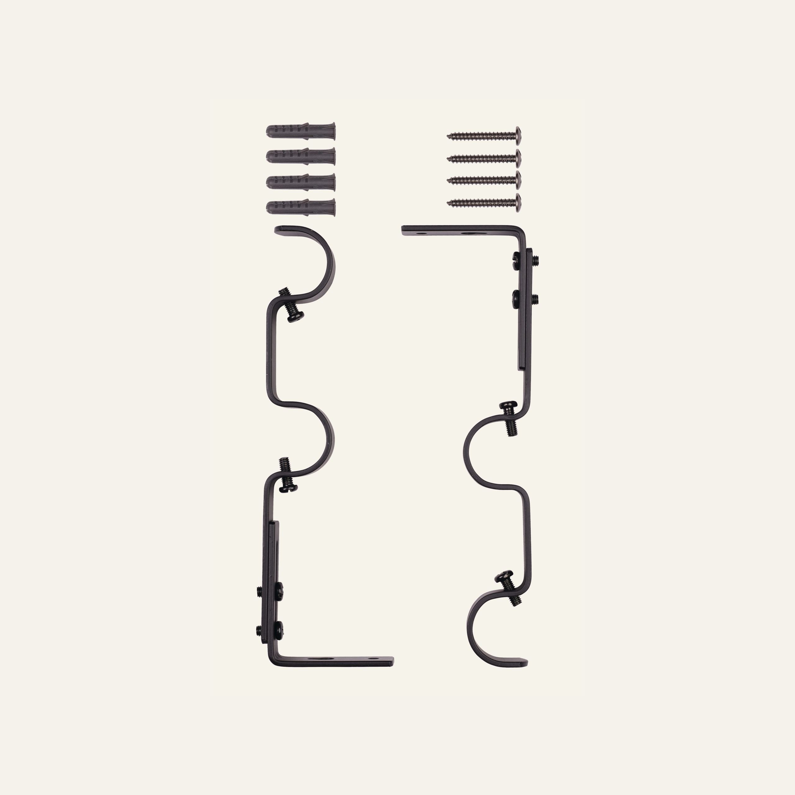 Väggfästen svart - 2