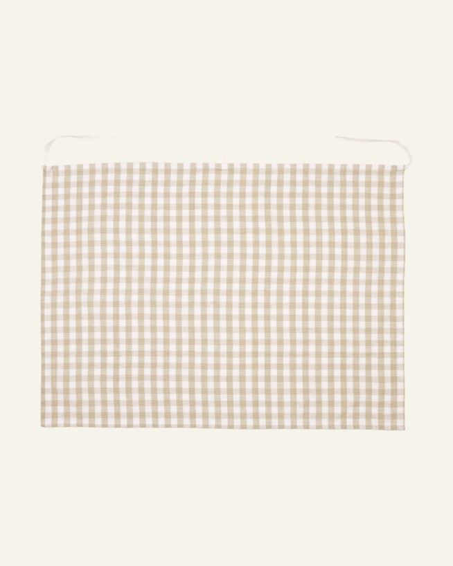 Handduk/förkläde beige - 80x55 cm beige - 1