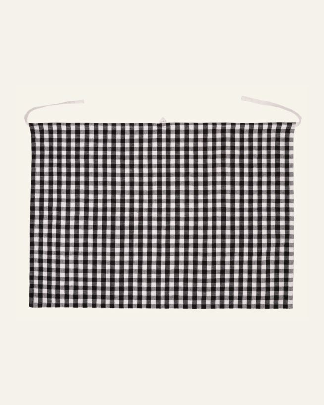 Handduk/förkläde svart - 80x55 cm svart - 1