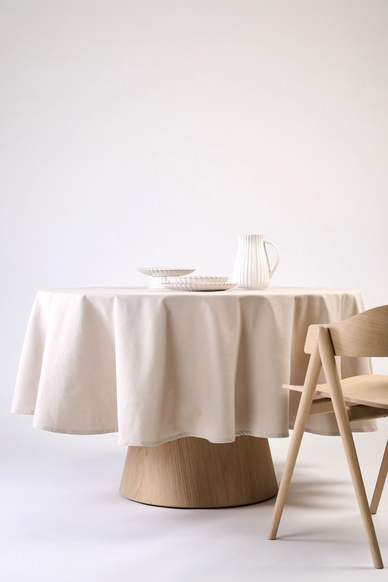 Duk  beige - ø220 cm beige - 1