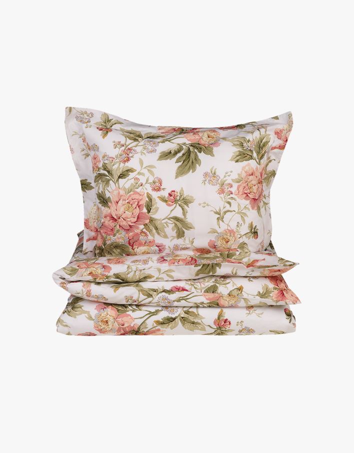 Påslakanset i percale vit - 230x220 cm vit - 1