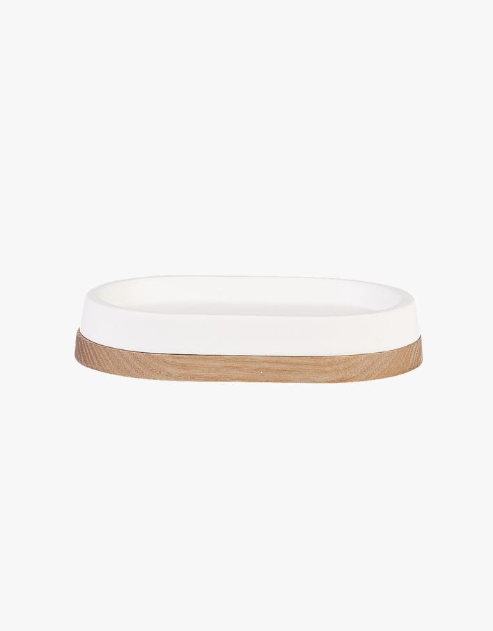 Tvålkopp vit - 8,5x13,5 cm vit - 1