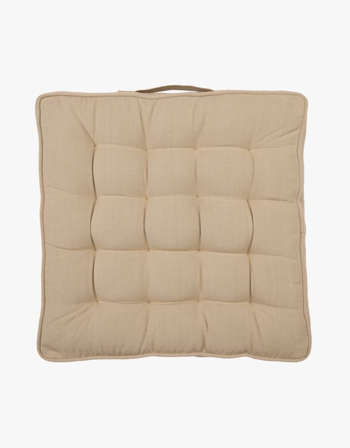 Sittkudde beige - 45x45 cm beige - 1