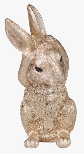 hemtex Rabbit no hear dekoration guld