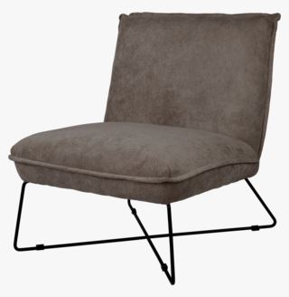 Forms & Objects | Lounge Stol Ljusbrun - 72x83x82,5 Cm