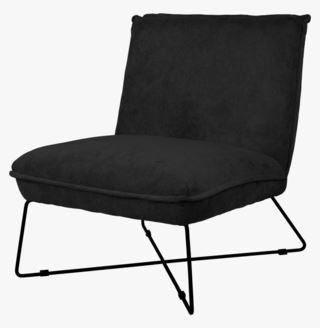Lounge stol svart