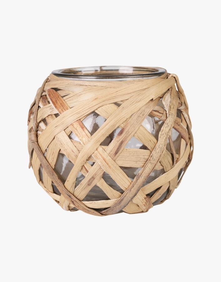 Värmeljushållare natur - 16x16x12,7 cm natur - 1